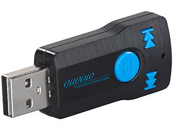 auvisio Audio-Receiver mit MP3-Player & Freisprecher, Bluetooth 4.2, AUX-Out