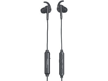 auvisio ANC Stereo-In-Ear-Headset, Bluetooth aptX, Geräusch-Unterdrückung 25dB