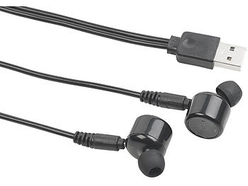 auvisio True Wireless In-Ear-Headset, Bluetooth, Auto Connect & Akku-Lade-Etui