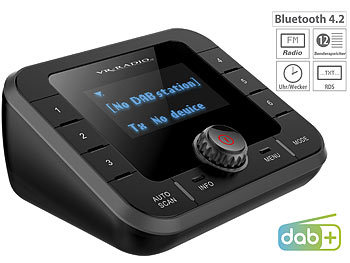 VR-Radio DAB+/FM-Tuner für Streaming an HiFi-Anlage & Lautsprecher, Bluetooth