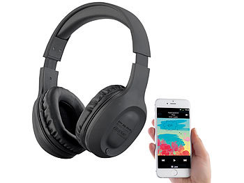 Lautstärke-Begrenzung auvisio 2er-Set Over-Ear-Stereo-Headset für Kinder BT5 