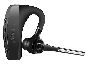 Callstel Headset 5.0, Bluetooth: Headset, Bluetooth 5, aptX, 2  HD-Mikrofone, Windgeräusch-Unterdrückung (Headset 5.0, Aptx HD, Bluetooth)