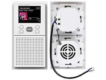 Unterputz Radio WLAN und Bluetooth