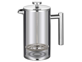 5 Filtri Di Ricambio In Acciaio Inox Per French Press Da 350 Ml – Diametro 6,5 Cm – Maglia 80 – Per Caffè E Tè