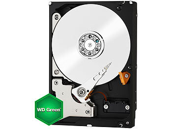 Western Digital Green WD40EZRX interne 3,5"-Festplatte, 4 TB, SATA III