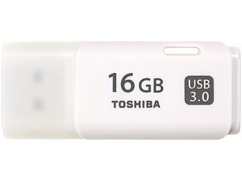 Toshiba USB-3.0-Stick TransMemory U301, 16 GB, Super Speed, weiß