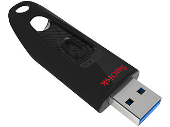 Flash Drives USB: SanDisk Ultra USB-3.0-Flash-Laufwerk, 256 GB (SDCZ48-256G-U46)