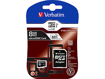 Verbatim MicroSDHC Tablet U1 64GB Con Lettore Di Schede Incluso - Scheda Di Memoria Classe 10, Fino A 70MB/s In Lettura