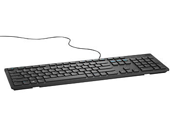 Dell USB-Multimedia-Tastatur KB216, QWERTZ, schwarz
