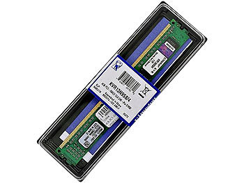 Kingston KVR13N9S8/4 Value Ram, 4 GB, DDR3-1333 / PC3-10600, CL9