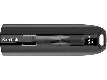 SanDisk Extreme Go Flash-Laufwerk, 128 GB, USB 3.1 SuperSpeed