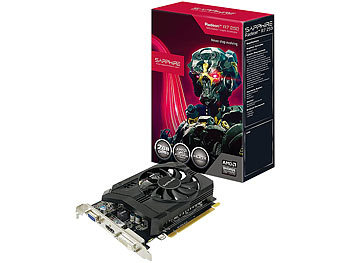 Sapphire Grafikkarte R7 250 2D D3, VGA/HDMI/DVI, 2 GB GDDR3, PCI-E 3.0