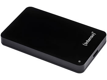 Intenso Memory Case Externe 2,5"-Festplatte, 3 TB, USB 3.0, schwarz
