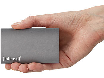 Intenso Externe SSD, 128GB, 1,8", USB 3.0, Aluminium Premium Edition