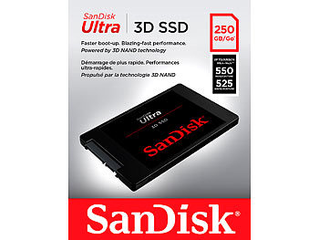 SanDisk Ultra 3D SSD 250 GB (SDSSDH3-250G-G25)