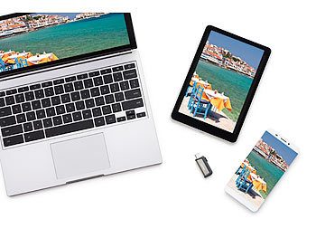 SanDisk Ultra Dual USB-Laufwerk, 16 GB, OTG, USB und USB Typ C, USB 3.1