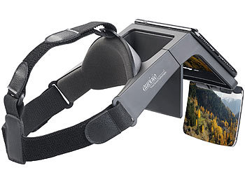 auvisio Augmented-Reality- und Video-Brille für Smartphones, Versandrückläufer