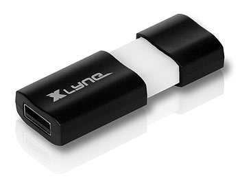 Xlyne USB-3.0-Speicherstick "Wave" mit 256 GB, Push-Pull-Design