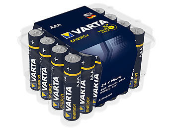 Energy Alkaline-Batterien Typ AAA / Micro, 1,5 V, 24er-Set / Batterien