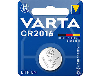 Batteries/-zellen Schaltflächen Panasonic 3V lithium CR2016 free Versand 