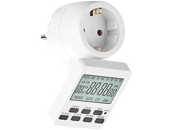 Elektronisch Countdown Schalter Power Steckdosen Buchse mit Timer Zeitschaltuhr 