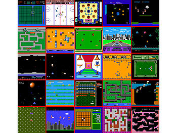 MGT 2in1-Retro-Spielekonsole, 7-cm-Farbdisplay (2,8"), 200 Spiele, 8 Bit