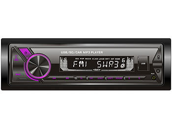 MP3-Autoradio mit Freisprech-Einrichtung