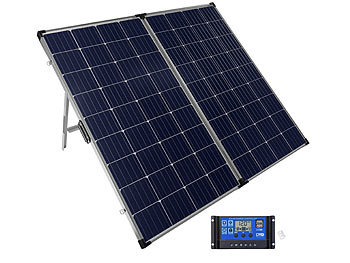 revolt Mobiles 260-Watt-Solarpanel mit monokristallinen Zellen und Laderegler