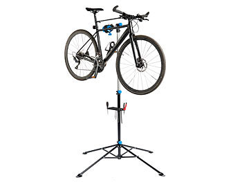 AGT Montageständer für Fahrrad & E-Bike bis 30 kg, robuster Stahl, 360°