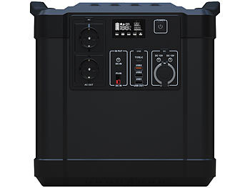portable Dual Inverter Supply Notfall Stromausfall Blackout Anschlusskabel Kraftpaket Baustelle