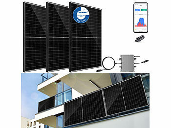Solarmodul Balkon