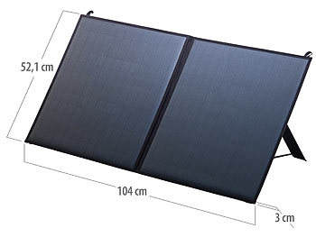USB Solar-Panel faltbar