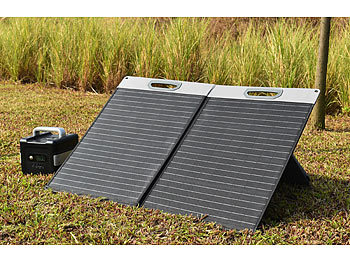 80W DC 5V Doppelt USB Solarpanel Solarzelle Solar Module Faltbar Set für Hiking 