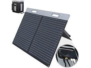 revolt Powerstation & Solar-Generator, 100-W-ETFE-Solarpanel, 333 Wh, 300 W