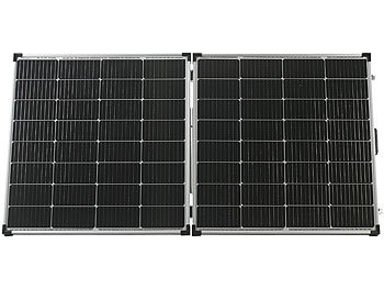 Solarkoffer Solarmodul für Gartenbeleuchtung wasserdicht faltbarem Solarpanel Energiespar