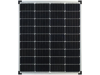 revolt 2er-Set Mobiles monokristallines Solarpanel, 110 W, MC4-Stecker, IP65
