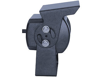 Lescars Front- und Rückfahrkamera mit XXL-Monitor 7" / 17,78 cm, 170°, IR