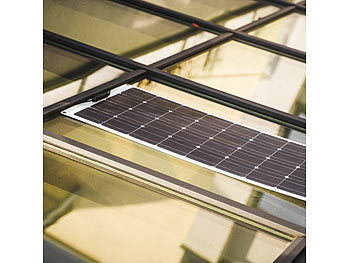 revolt Solaranlagen-Set: MPPT-Laderegler, 100-W-Solarmodul und LiFePo4-Akku