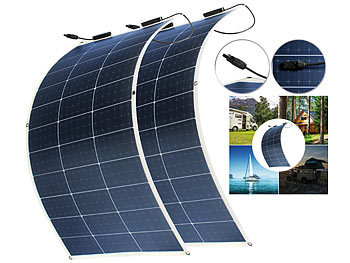 Semiflexible Solarpanele