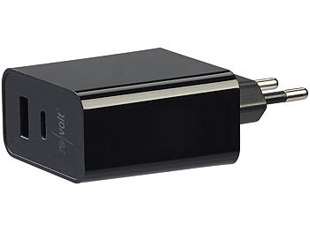 USB-Ladegerät mit Spannungsanzeige