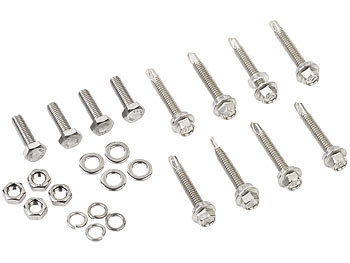 8 Supports En Z Pour Panneaux Solaires - Aluminium, Pour Camping-car, Bateau, Toit Plat