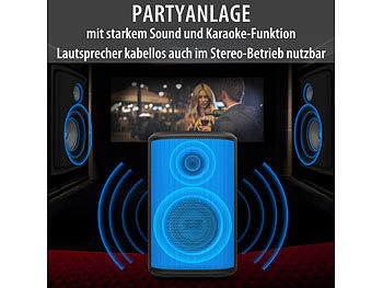 Lautsprecher Karaoke, Bluetooth