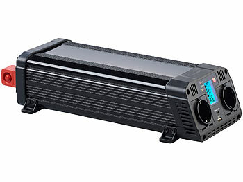 revolt 12-V-Wechselrichter auf 230 Volt, USB Typ A & C, Versandrückläufer