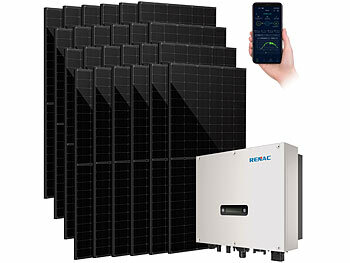 RENAC 9,84kW (24x410W) MPPT-Solaranlage+10kW On-Grid-Wechselrichter 3-phasig
