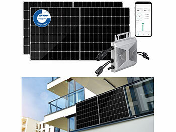 Balkon Solarmodule