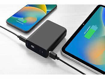 Kompakte USB-Powerbank mit Quick Charge 3.0 und Power Delivery