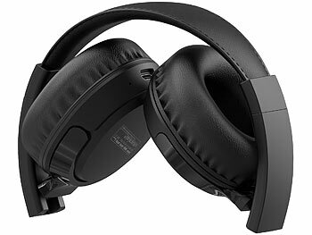 auvisio Smartes Over-Ear-Headset mit Bluetooth 5.3, Akku, App, Equalizer