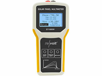 LCD-Solar-Photovoltaik-Panel-Multimeter