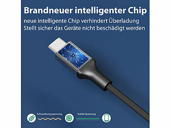 Callstel Schnellladekabel Typ C Er Set Usb C Schnelllade Datenkabel F R Pd Bis Watt