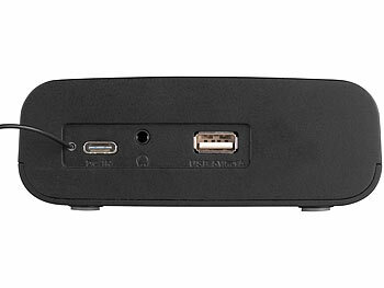 DAB+ Radiowecker mit USB-Ladeport und Bluetooth